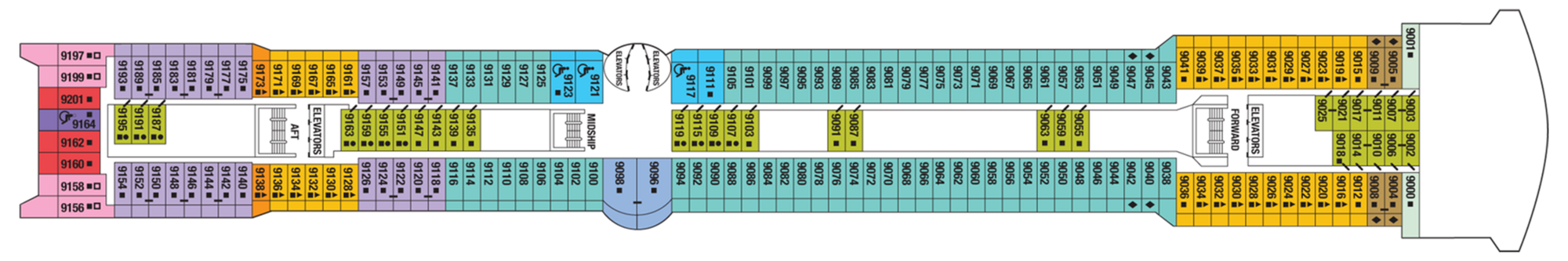 Deck 9 plan
